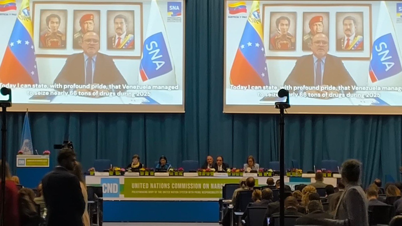 Venezuela ratifica ante Comisión de Estupefacientes de Naciones Unidas su compromiso en abordar problema mundial de las drogas